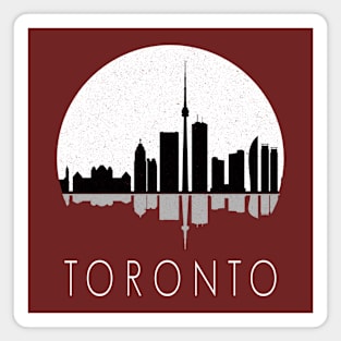 The beautiful city of Toronto, Ontario  [textured] Magnet